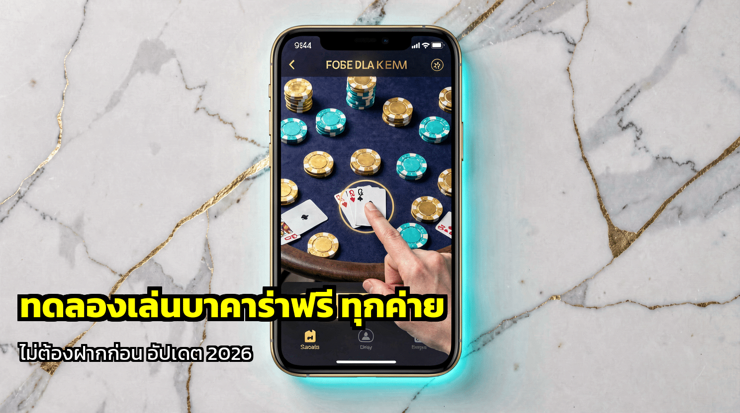 ทดลองเล่นบาคาร่าฟรี